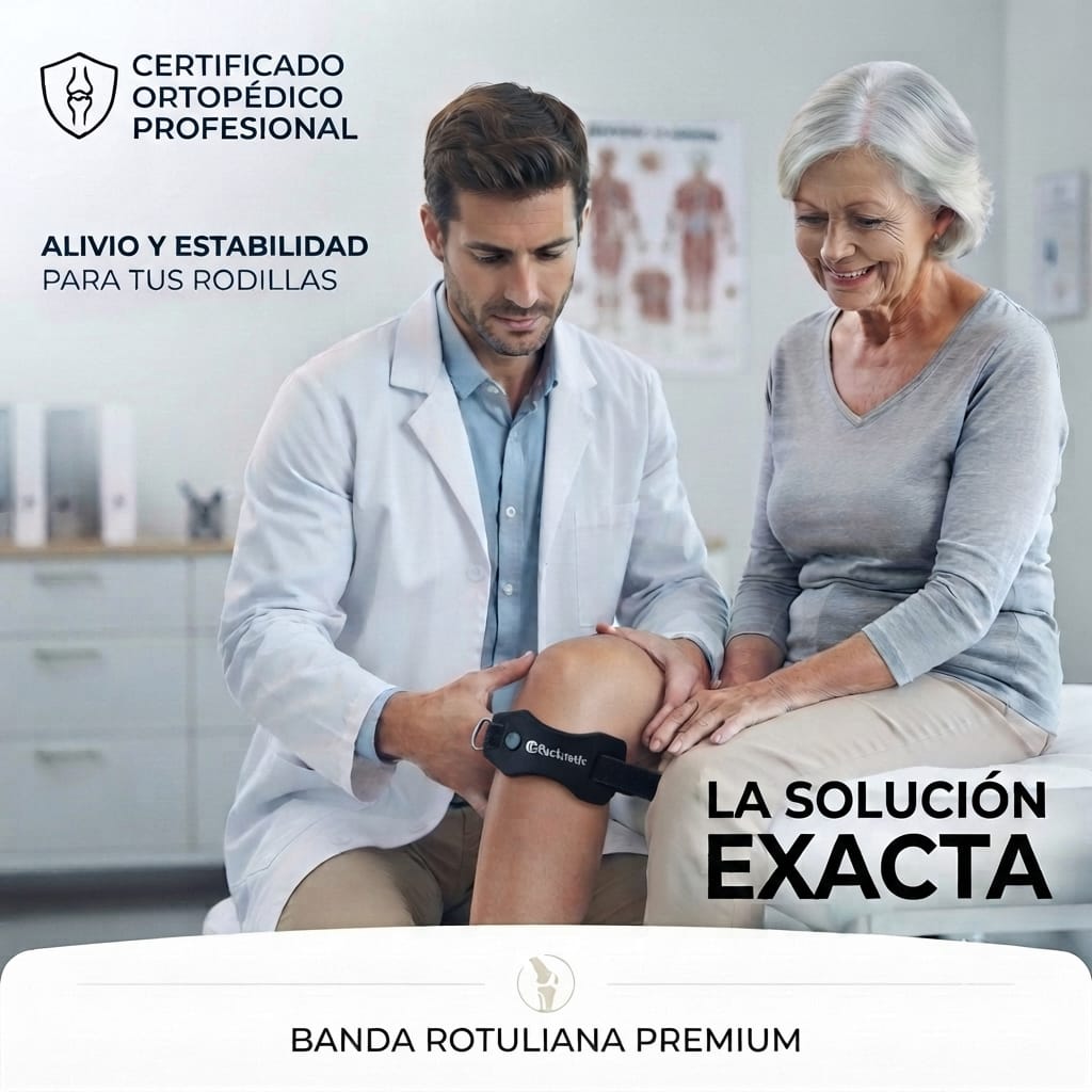 Banda rotuliana / menos dolor y mas estabilidad en tu rodilla